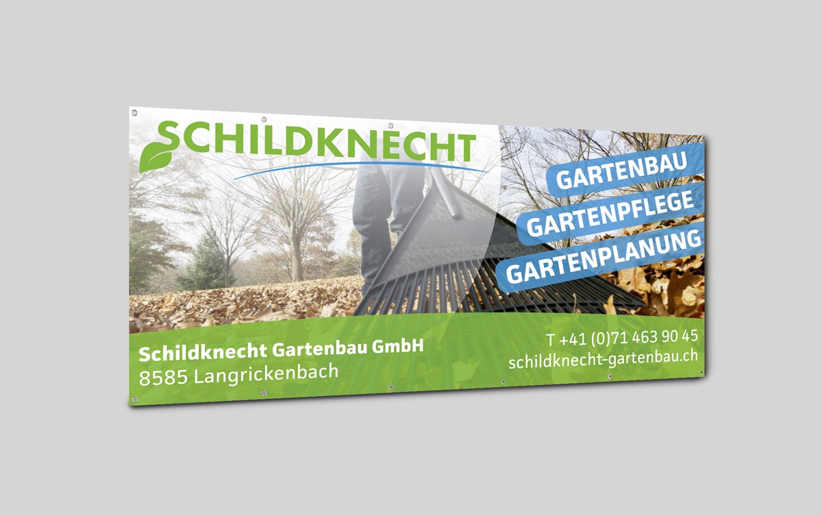 Baustellenblachen – Schildknecht Gartenbau GmbH